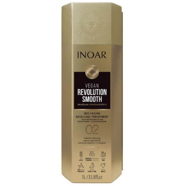 Behandeling vegan revolution smooth Inoar 1L Behandeling vegan revolution smooth Inoar 1L