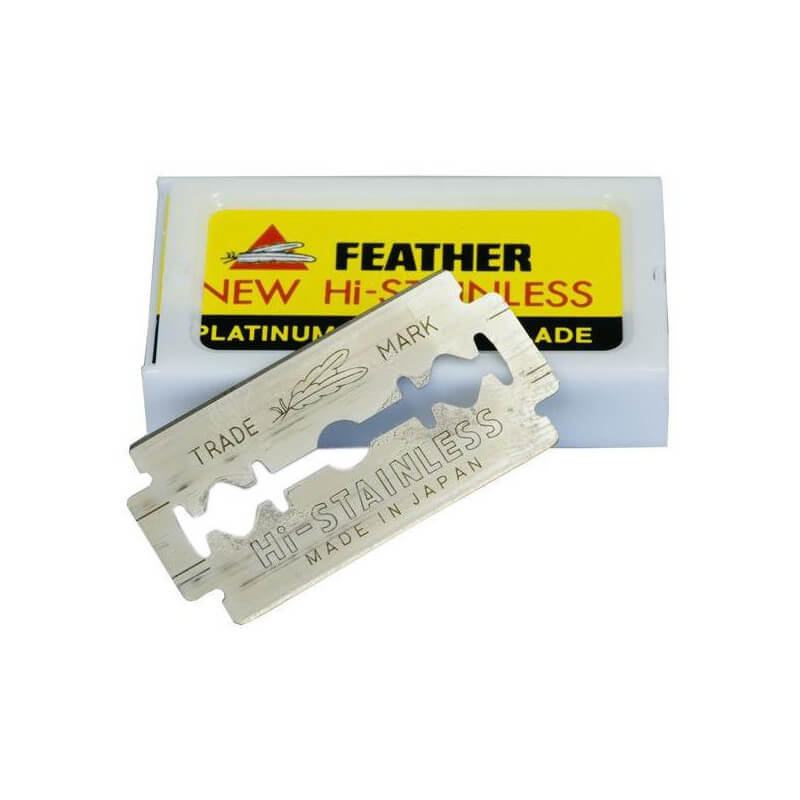 Paquet 10 Lames Rasoir feather