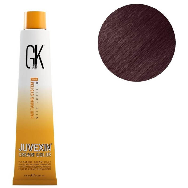 Coloração Juvexin 5.62 castanho claro vermelho irisado Gkhair 100ML