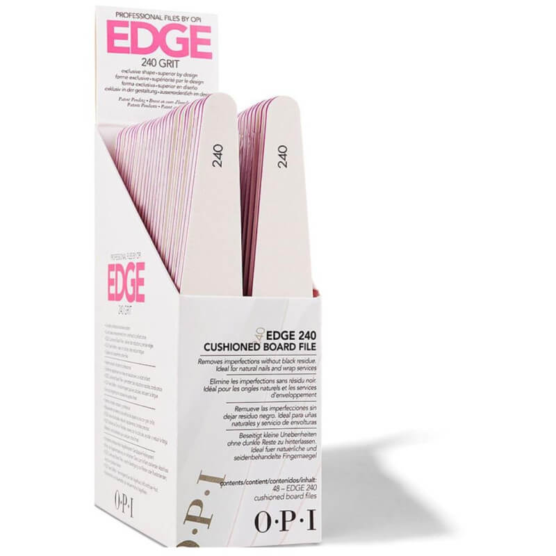 Pack de 48 lixas de unhas Edge 240 OPI