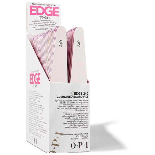 Pack de 48 lixas de unhas Edge 240 OPI