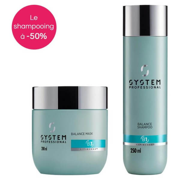 Pack Derma Balance avec lotion hydratante System Professional