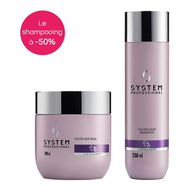 Rutina Color Save con mascarilla System Professional con shampoo GRATIS