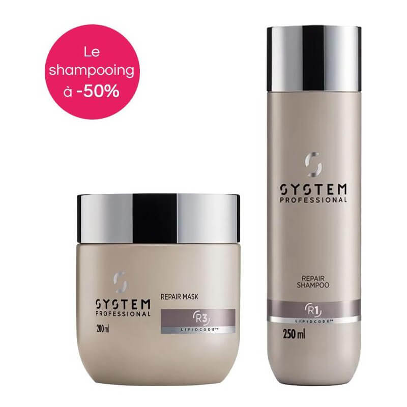 Repair System Routine di riparazione professionale con shampoo FREE