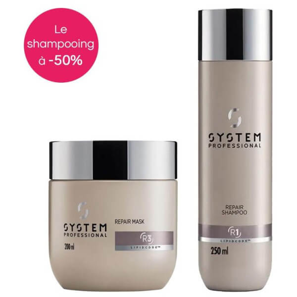 Routine réparation Repair System Professional avec shampooing OFFERT