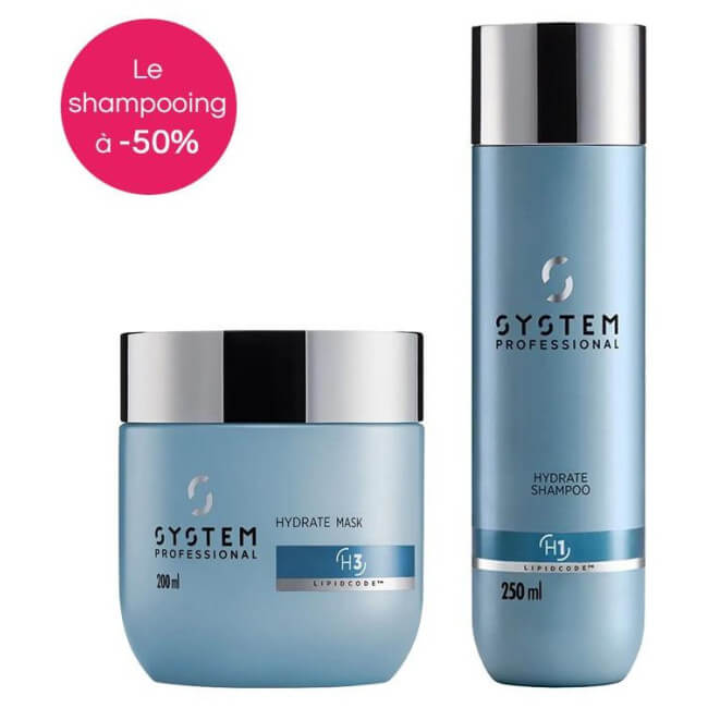 Hydrate System Professionelle Hydratationsroutine mit KOSTENLOSEM Shampoo