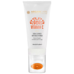 Nettoyant moussant pour le visage 2-en-1 Arganicare 225 ml