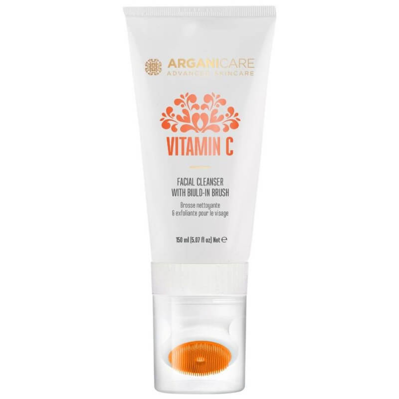 Nettoyante facial com escova de vitamina C Arganicare 150 ml