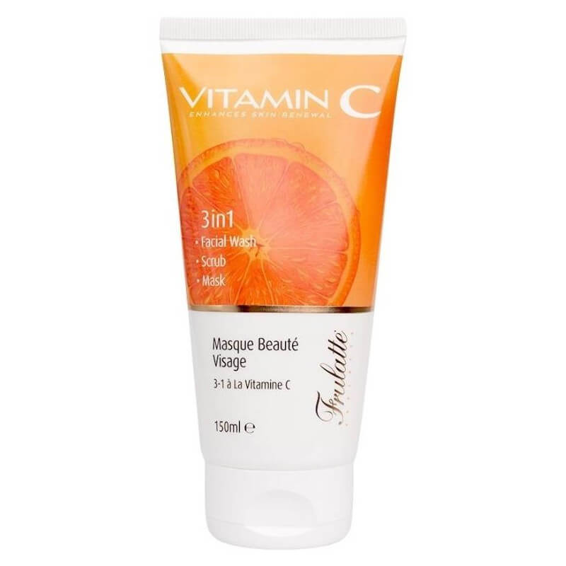 Máscara facial 3 em 1 vitamina C Arganicare 150 ml