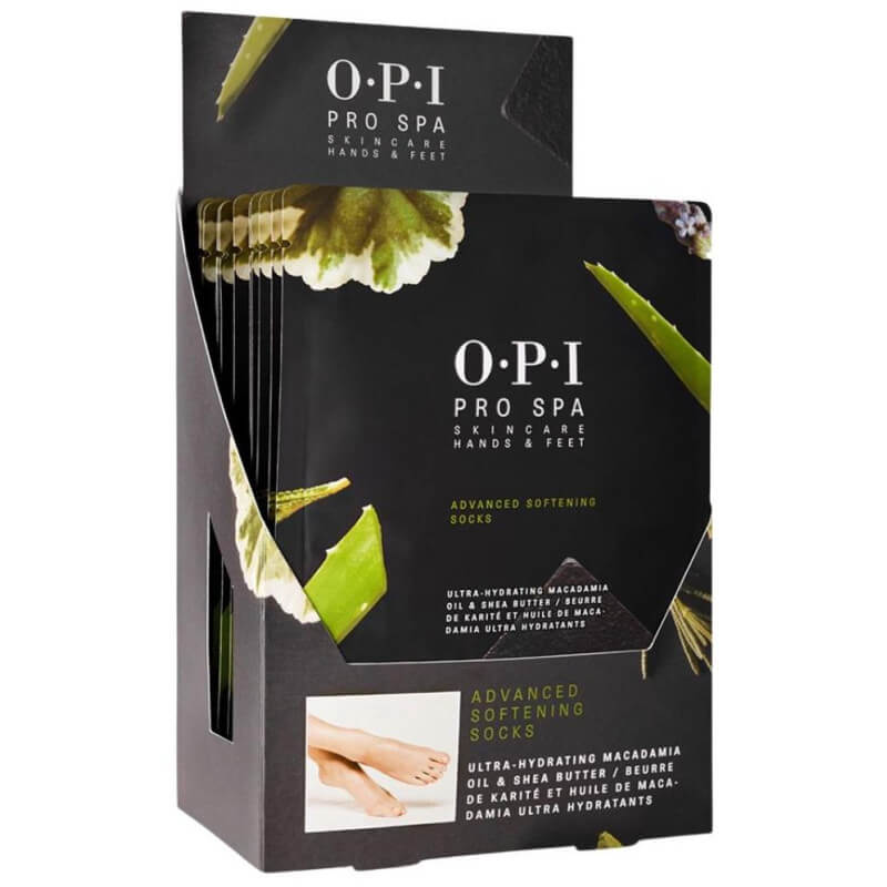 Pares de calcetines suavizantes y ultra hidratantes ProSpa OPI