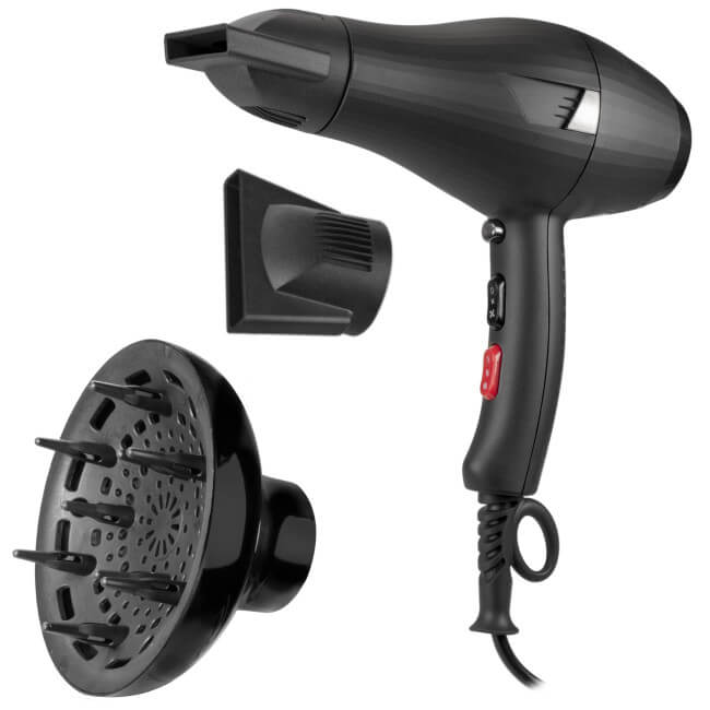 Secador de pelo Mini compacto blanco Promex 1050 W