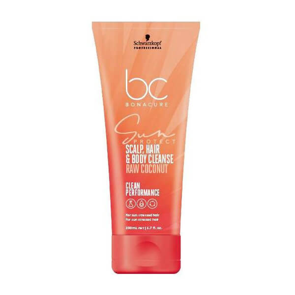 BC Bonacure Sun Champú para ducha de cuerpo y cabello 200 ML