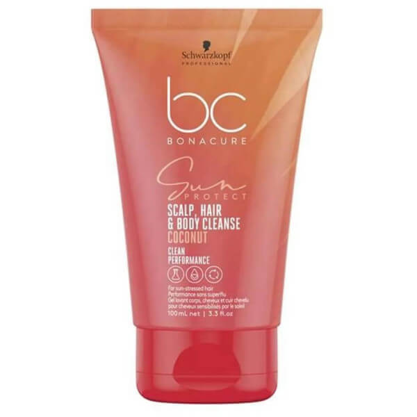 Bonacure Sun Schwarzkopf champú de ducha para el cuerpo y el cabello 100ML