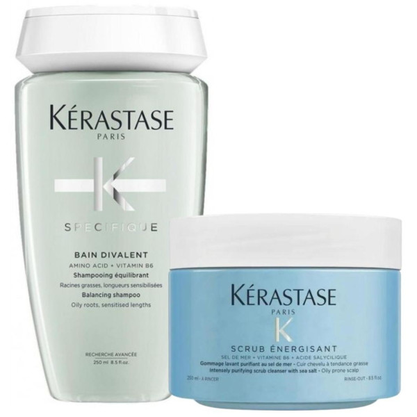 Duo cheveux gras Kérastase Duo cheveux gras Kérastase