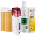 Kit cire épilation peaux normales au miel