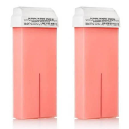 Kit de cera para depilação de zonas delicadas, titânio rosa