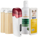 Kit cire épilation peaux délicates nacrée