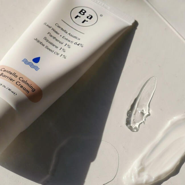 Creme hidratante calmante com Centella Asiática Barr 80ML