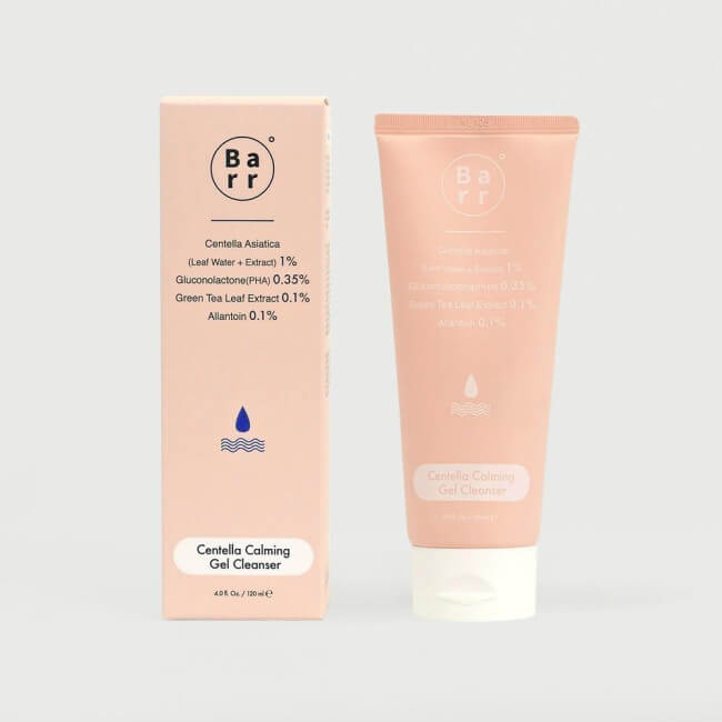 Gel de limpeza esfoliante com Centella Asiatica Barr 120ML