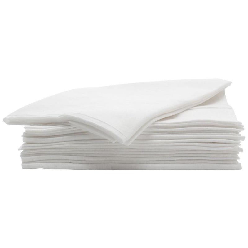 Disposable white towels 50 Sibel