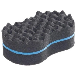 Esponja para cabelos crespos azul Sibel