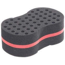 Eponge para cabello crespo roja Sibel
