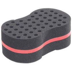 Red sponge for curly hair Sibel