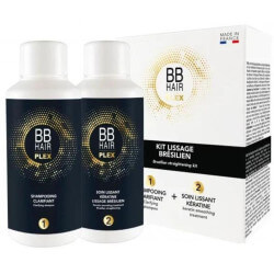Kit de alisamento brasileiro BBHair Plex da Générik