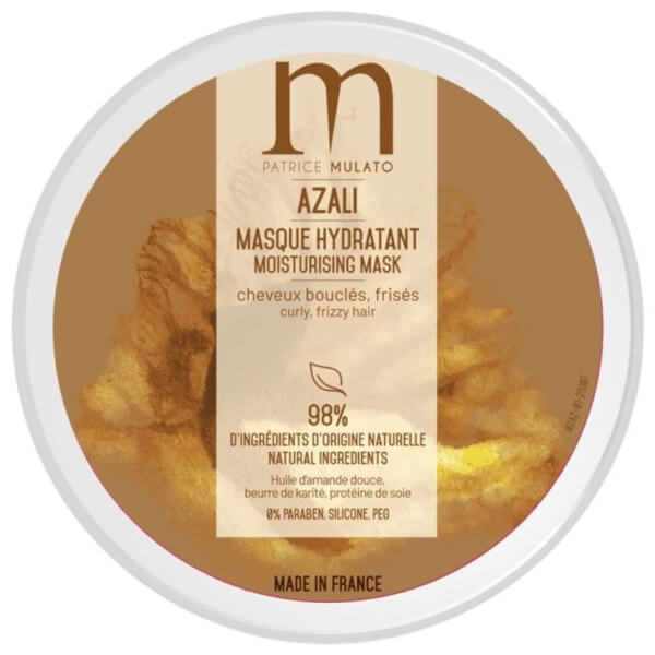 Máscara para cabelos cacheados Azali Patrice Mulato 200ML Máscara para cabelos cacheados Azali Patrice Mulato 200ML