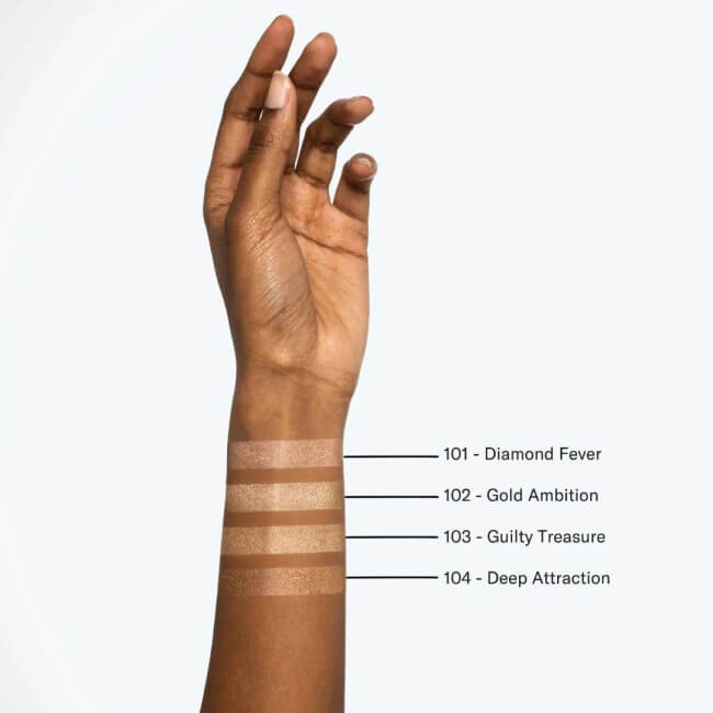 Highlighter Diamond Glow n°101 van Mesauda.