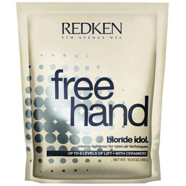 Poudre éclaicissante 6 tons free hand Blonde Idol Redken 450g