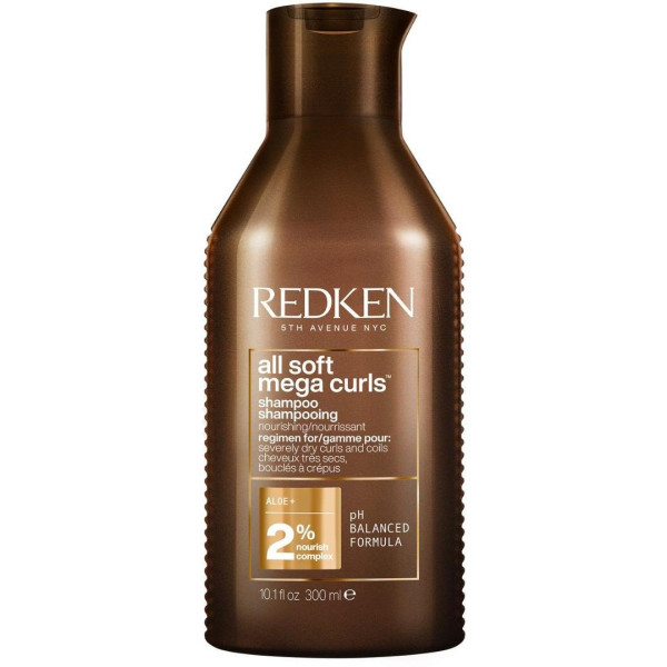 Shampoo ultra nutriente per capelli molto secchi All Soft Mega Redken 300ML