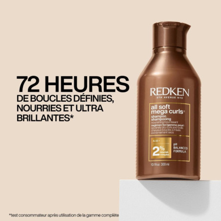 Ultra nourishing shampoo for very dry hair All Soft Mega Redken 300ML