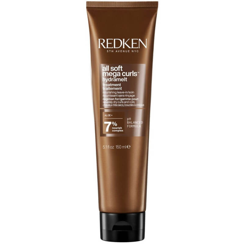 Cuidados sem enxágue Hydramelt All Soft Mega Curls Redken 150ML