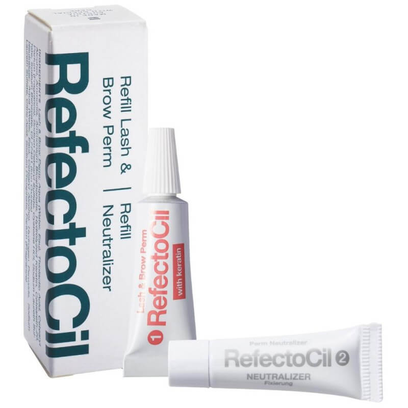 Recargas de kit Brow Lamination Pink Power Perm RefectoCil 2x3.5ML