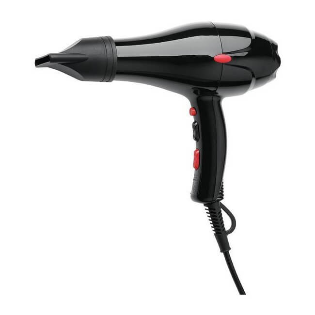Secador de Cabelo Dréox Preto Semi-Compacto 2000 Watts