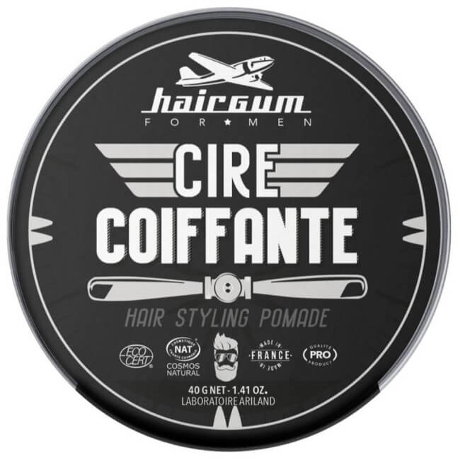 Cera capilar para cabelo, barba e bigode Hairgum 40g