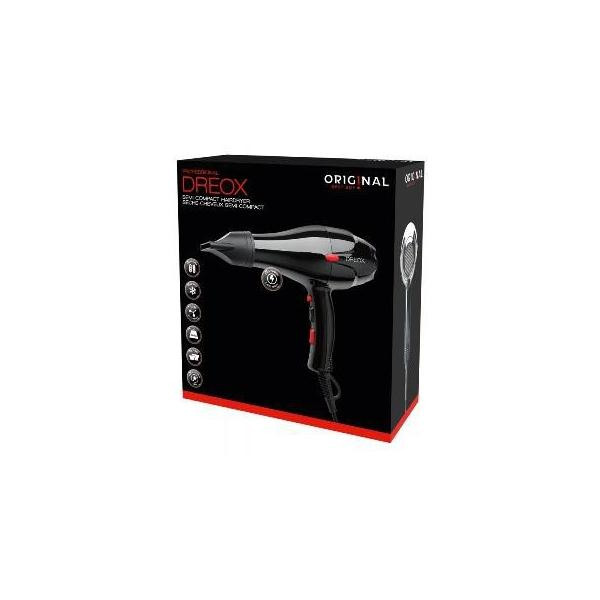Secador de pelo Dréox Negro Semi-Compactas 2000 vatios
