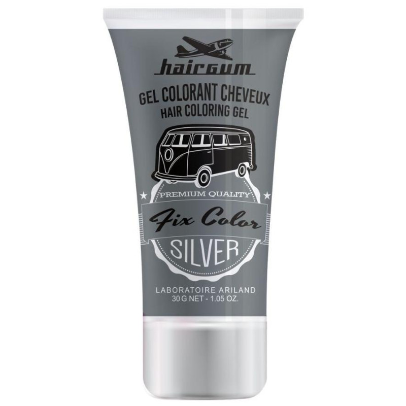 Hairgum gelo Fix Colore argento - 30 ml - 