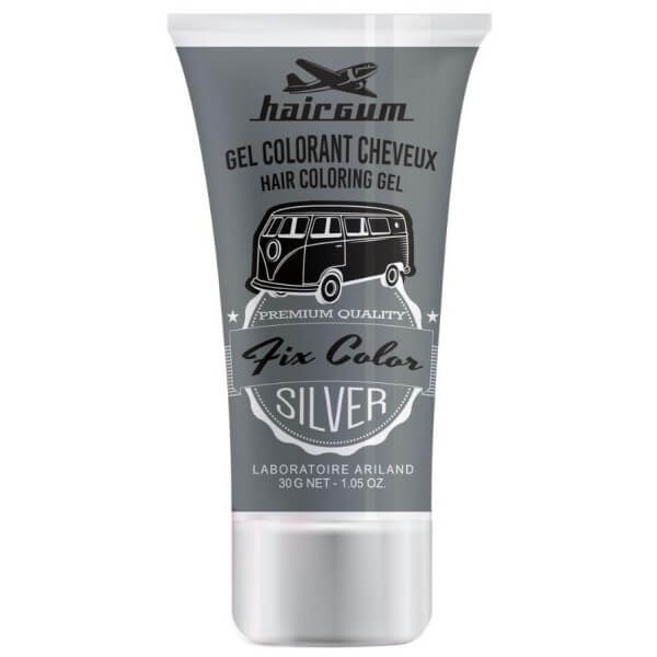 Hairgum Fix Color Gel 30 ML Silber