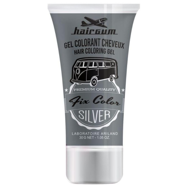 Hairgum Gel Fix Color silver 30 ML