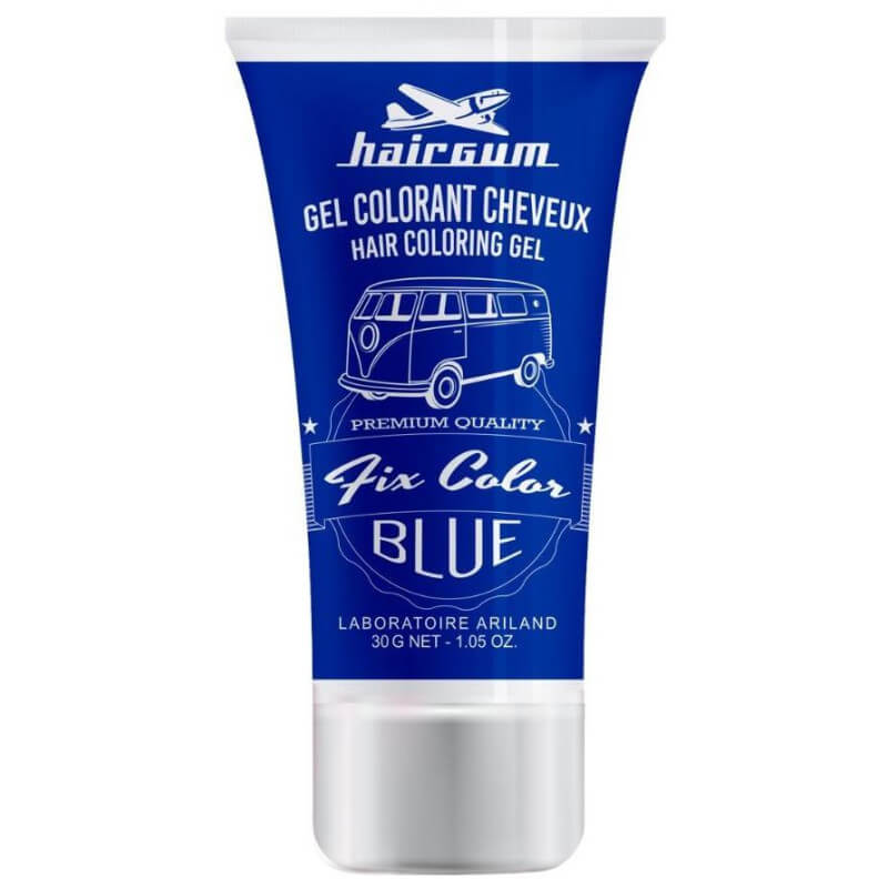 Gel bleu Fix Color HAIRGUM 30GR