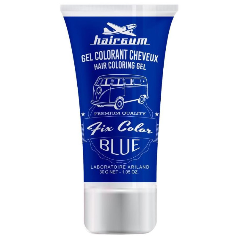 Hairgum Fix Gel de color azul 30 ML
