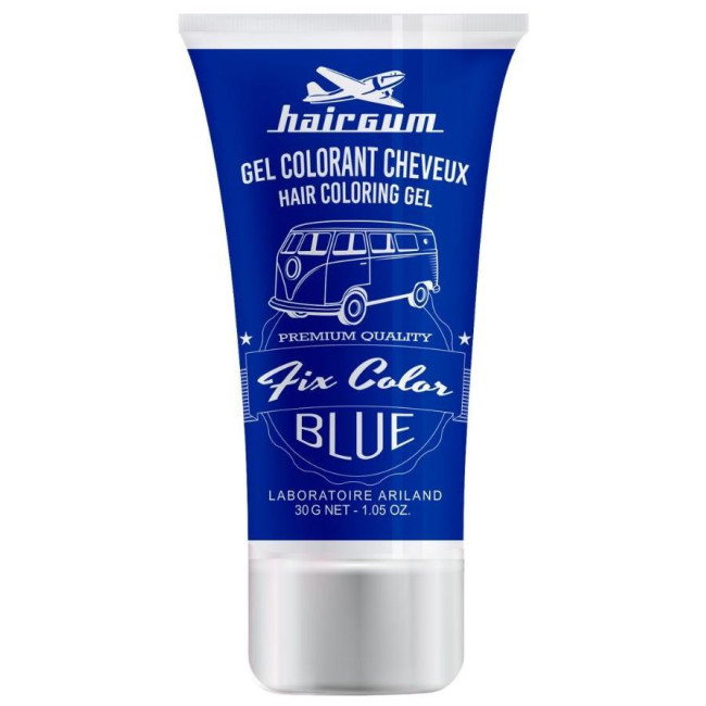 Hairgum Fix Gel de color azul 30 ML