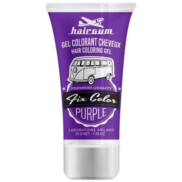 Hairgum Gel Fix Color Púrpura 30 ML