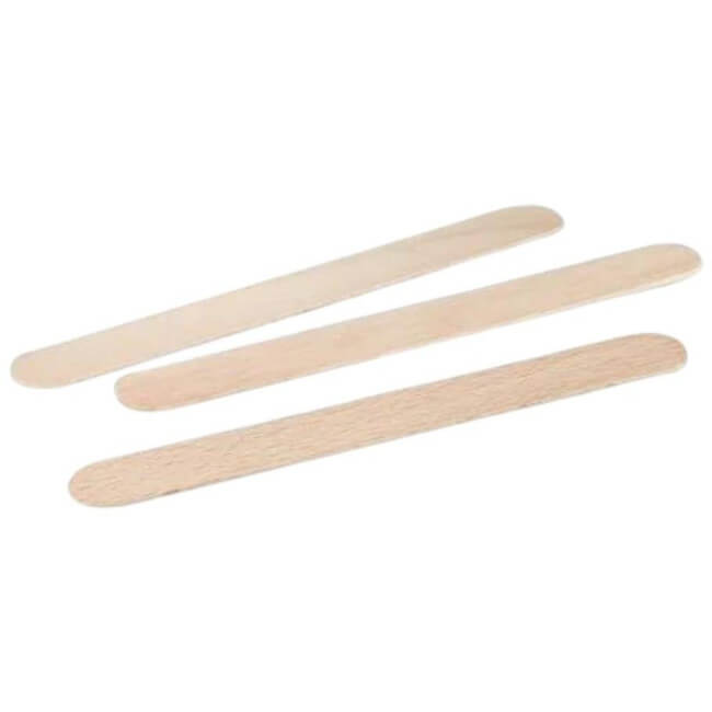 Boîte 200 spatules bois 20cm Sibel