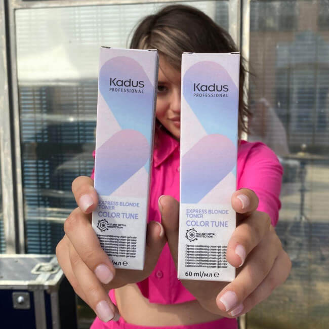 Patine Express Loiro Toner Color Tune /69 rosa vintage Kadus 60ML