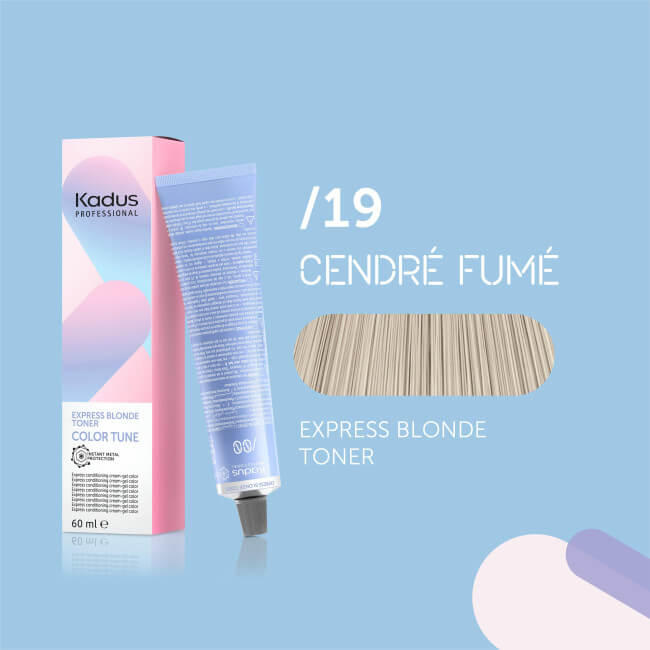 Patine Express Loiro Toner Color Tune /19 pérola congelada Kadus 60ML