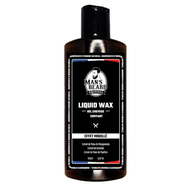 Cire cheveux Liquid Wax Man's Beard 150ML