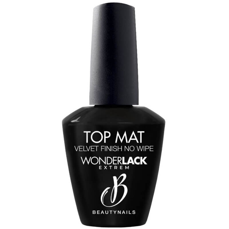 Acabamento fosco aveludado sem limpeza Top Coat Beautynails.